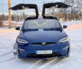 Синий Тесла Модель Х, объемом двигателя 0 л и пробегом 81 тыс. км за 49999 $, фото 1 на Automoto.ua
