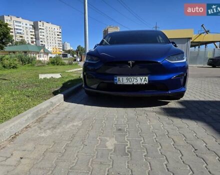 Синий Тесла Модель Х, объемом двигателя 0 л и пробегом 70 тыс. км за 49900 $, фото 22 на Automoto.ua