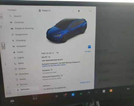 Синий Тесла Модель Х, объемом двигателя 0 л и пробегом 72 тыс. км за 18000 $, фото 8 на Automoto.ua