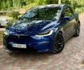 Синий Тесла Модель Х, объемом двигателя 0 л и пробегом 63 тыс. км за 54500 $, фото 1 на Automoto.ua