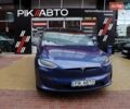 Синий Тесла Модель Х, объемом двигателя 0 л и пробегом 27 тыс. км за 49900 $, фото 1 на Automoto.ua