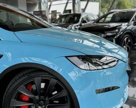 Синий Тесла Модель Х, объемом двигателя 0 л и пробегом 20 тыс. км за 56500 $, фото 7 на Automoto.ua