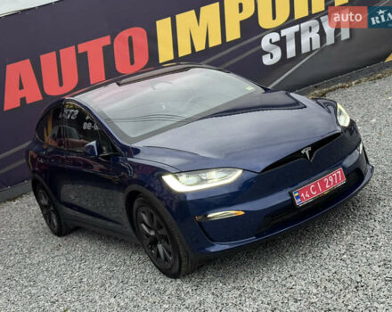 Синій Тесла Модель Х, об'ємом двигуна 0 л та пробігом 23 тис. км за 46500 $, фото 4 на Automoto.ua