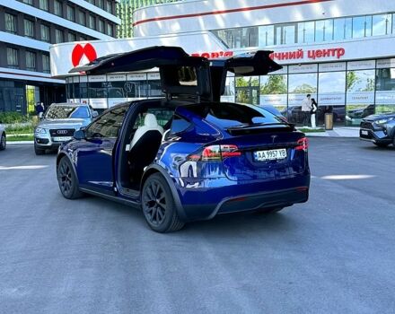Синій Тесла Модель Х, об'ємом двигуна 0 л та пробігом 2 тис. км за 72900 $, фото 2 на Automoto.ua