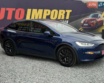 Синій Тесла Модель Х, об'ємом двигуна 0 л та пробігом 23 тис. км за 46500 $, фото 3 на Automoto.ua