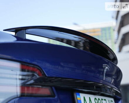 Синий Тесла Модель Х, объемом двигателя 0 л и пробегом 2 тыс. км за 72900 $, фото 16 на Automoto.ua