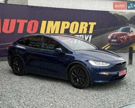 Синій Тесла Модель Х, об'ємом двигуна 0 л та пробігом 23 тис. км за 46500 $, фото 2 на Automoto.ua