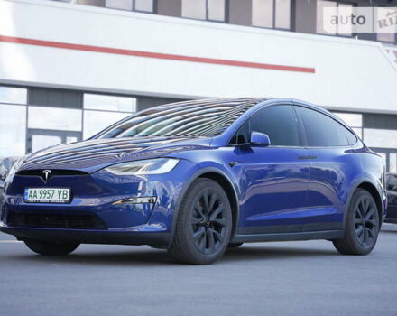 Синій Тесла Модель Х, об'ємом двигуна 0 л та пробігом 2 тис. км за 72900 $, фото 5 на Automoto.ua