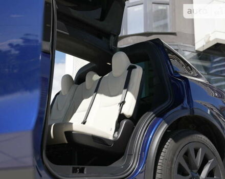Синий Тесла Модель Х, объемом двигателя 0 л и пробегом 2 тыс. км за 72900 $, фото 53 на Automoto.ua