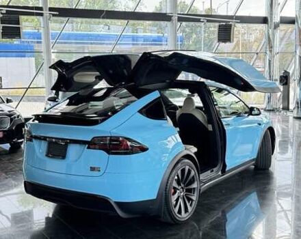 Синий Тесла Модель Х, объемом двигателя 0 л и пробегом 20 тыс. км за 56500 $, фото 5 на Automoto.ua