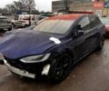 Синий Тесла Модель Х, объемом двигателя 0 л и пробегом 25 тыс. км за 48990 $, фото 1 на Automoto.ua