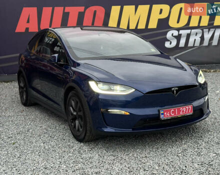 Синій Тесла Модель Х, об'ємом двигуна 0 л та пробігом 23 тис. км за 46500 $, фото 5 на Automoto.ua
