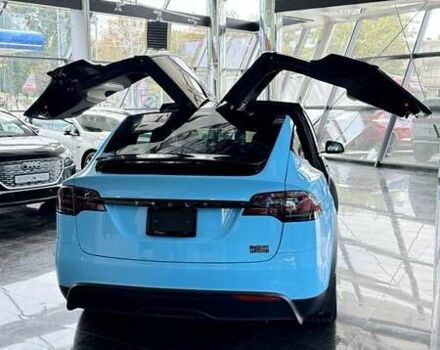 Синий Тесла Модель Х, объемом двигателя 0 л и пробегом 20 тыс. км за 56500 $, фото 6 на Automoto.ua