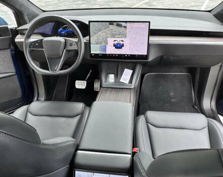 Синий Тесла Модель Х, объемом двигателя 0 л и пробегом 7 тыс. км за 51000 $, фото 1 на Automoto.ua