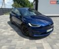 Синий Тесла Модель Х, объемом двигателя 0 л и пробегом 44 тыс. км за 45900 $, фото 1 на Automoto.ua