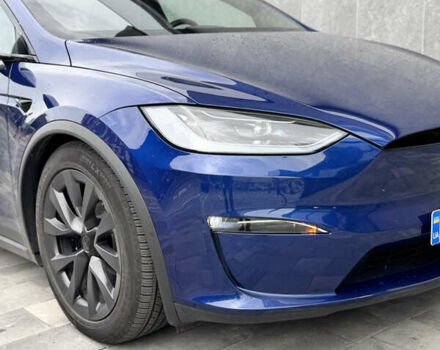 Синий Тесла Модель Х, объемом двигателя 0 л и пробегом 7 тыс. км за 51000 $, фото 2 на Automoto.ua