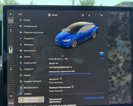 Синій Тесла Модель Х, об'ємом двигуна 0 л та пробігом 16 тис. км за 58000 $, фото 12 на Automoto.ua