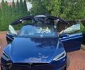 Синий Тесла Модель Х, объемом двигателя 0 л и пробегом 42 тыс. км за 59000 $, фото 2 на Automoto.ua
