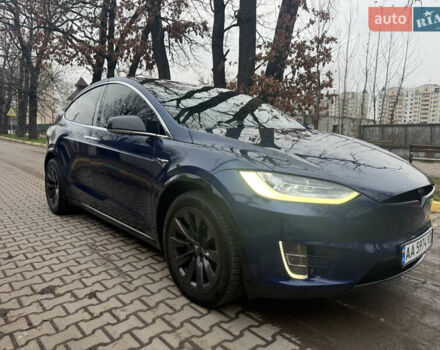 Синий Тесла Модель Х, объемом двигателя 0 л и пробегом 176 тыс. км за 23000 $, фото 1 на Automoto.ua