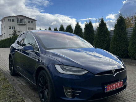 Синій Тесла Модель Х, об'ємом двигуна 0 л та пробігом 296 тис. км за 18900 $, фото 1 на Automoto.ua