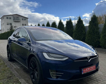 Синій Тесла Модель Х, об'ємом двигуна 0 л та пробігом 296 тис. км за 18900 $, фото 1 на Automoto.ua