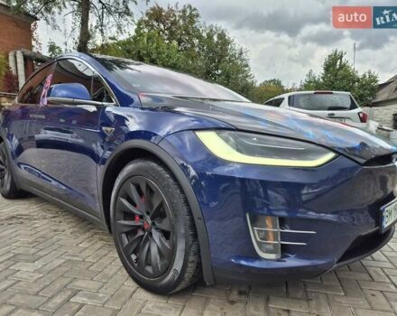 Синій Тесла Модель Х, об'ємом двигуна 0 л та пробігом 179 тис. км за 18700 $, фото 1 на Automoto.ua