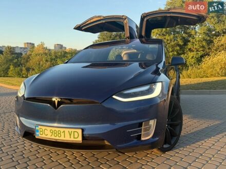 Синій Тесла Модель Х, об'ємом двигуна 0 л та пробігом 255 тис. км за 19000 $, фото 1 на Automoto.ua