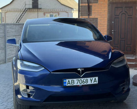 Синий Тесла Модель Х, объемом двигателя 0 л и пробегом 195 тыс. км за 20500 $, фото 1 на Automoto.ua