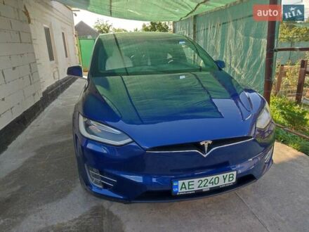 Тесла Модель Х 2016 у Синельниковом на Automoto.ua Синій Тесла Модель Х, об'ємом двигуна 0 л та пробігом 197 тис. км за 22000 $, фото 1 на Automoto.ua