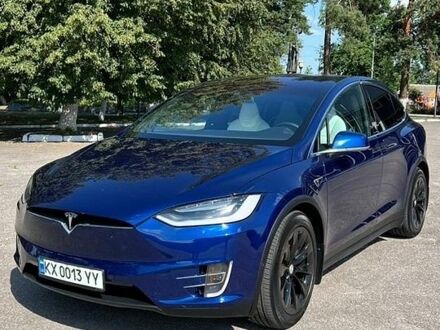 Синий Тесла Модель Х, объемом двигателя 0 л и пробегом 189 тыс. км за 21000 $, фото 1 на Automoto.ua