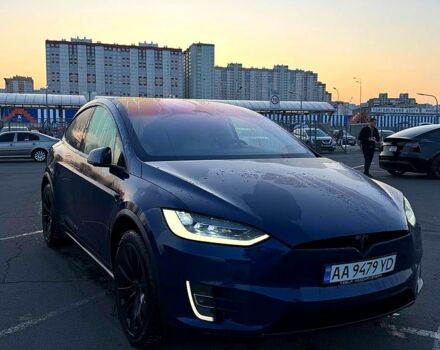 Синий Тесла Модель Х, объемом двигателя 0.33 л и пробегом 199 тыс. км за 17850 $, фото 1 на Automoto.ua