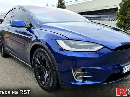 Синій Тесла Модель Х, об'ємом двигуна 0 л та пробігом 91 тис. км за 33900 $, фото 1 на Automoto.ua