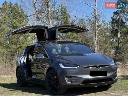 Тесла Модель Х 2016 у Києві на Automoto.ua Синій Тесла Модель Х, об'ємом двигуна 0 л та пробігом 233 тис. км за 28999 $, фото 1 на Automoto.ua