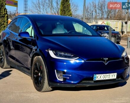 Синій Тесла Модель Х, об'ємом двигуна 0 л та пробігом 191 тис. км за 21000 $, фото 1 на Automoto.ua