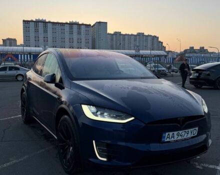 Синий Тесла Модель Х, объемом двигателя 0 л и пробегом 191 тыс. км за 19000 $, фото 1 на Automoto.ua