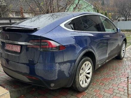 Синий Тесла Модель Х, объемом двигателя 0 л и пробегом 162 тыс. км за 20500 $, фото 1 на Automoto.ua