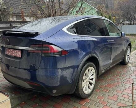 Синій Тесла Модель Х, об'ємом двигуна 0 л та пробігом 162 тис. км за 20500 $, фото 1 на Automoto.ua