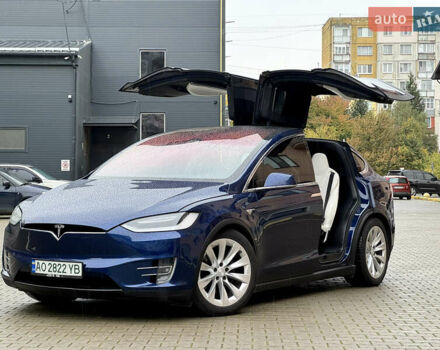 Синій Тесла Модель Х, об'ємом двигуна 0 л та пробігом 170 тис. км за 24000 $, фото 1 на Automoto.ua