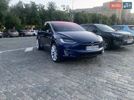 Тесла Модель Х 2017 в Харькове на Automoto.ua Синий Тесла Модель Х, объемом двигателя 0 л и пробегом 50 тыс. км за 29500 $, фото 1 на Automoto.ua
