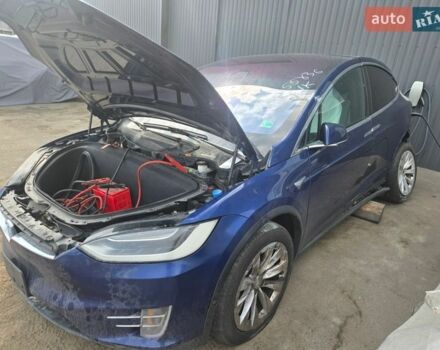 Синій Тесла Модель Х, об'ємом двигуна 0 л та пробігом 161 тис. км за 13900 $, фото 1 на Automoto.ua
