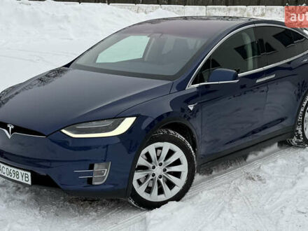 Синій Тесла Модель Х, об'ємом двигуна 0 л та пробігом 144 тис. км за 22500 $, фото 1 на Automoto.ua