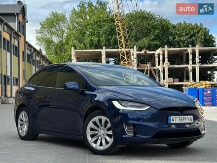 Синий Тесла Модель Х, объемом двигателя 0 л и пробегом 120 тыс. км за 19300 $, фото 1 на Automoto.ua