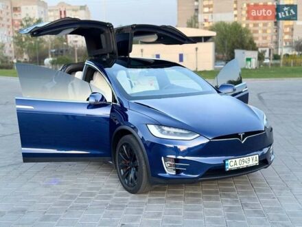 Тесла Модель Х 2017 у Черкасах на Automoto.ua Синій Тесла Модель Х, об'ємом двигуна 0 л та пробігом 99 тис. км за 24500 $, фото 1 на Automoto.ua