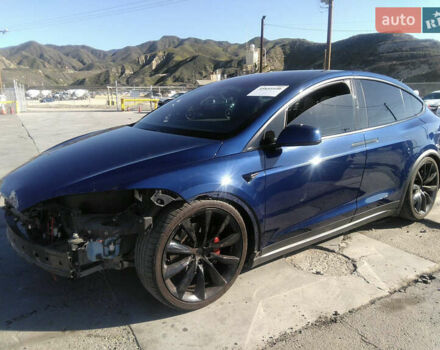 Тесла Модель Х 2017 у Одесі на Automoto.ua Синій Тесла Модель Х, об'ємом двигуна 0 л та пробігом 130 тис. км за 20000 $, фото 1 на Automoto.ua