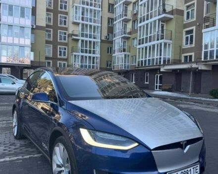 Синий Тесла Модель Х, объемом двигателя 0 л и пробегом 122 тыс. км за 26500 $, фото 1 на Automoto.ua