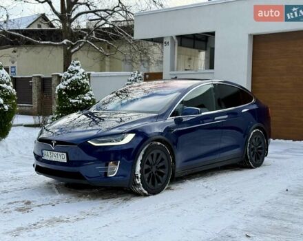 Синій Тесла Модель Х, об'ємом двигуна 0 л та пробігом 200 тис. км за 20900 $, фото 1 на Automoto.ua