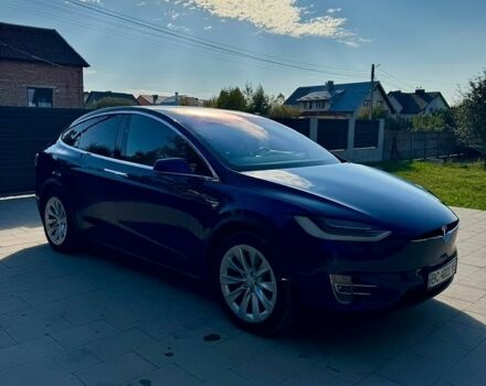 Синий Тесла Модель Х, объемом двигателя 0 л и пробегом 125 тыс. км за 24300 $, фото 1 на Automoto.ua