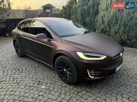 Тесла Модель Х 2018 у Києві на Automoto.ua Синій Тесла Модель Х, об'ємом двигуна 0 л та пробігом 83 тис. км за 34000 $, фото 1 на Automoto.ua