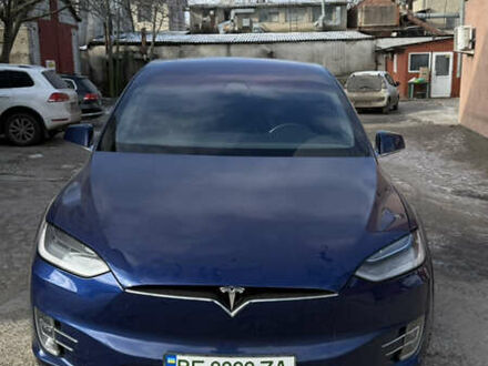 Синій Тесла Модель Х, об'ємом двигуна 0 л та пробігом 172 тис. км за 23999 $, фото 1 на Automoto.ua