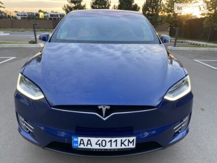 Синій Тесла Модель Х, об'ємом двигуна 0 л та пробігом 156 тис. км за 28350 $, фото 1 на Automoto.ua
